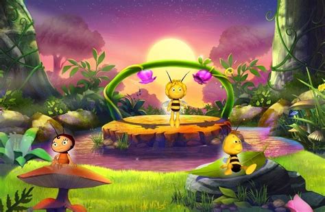 Disney Hd Wallpapers Maya The Bee Hd Wallpapers