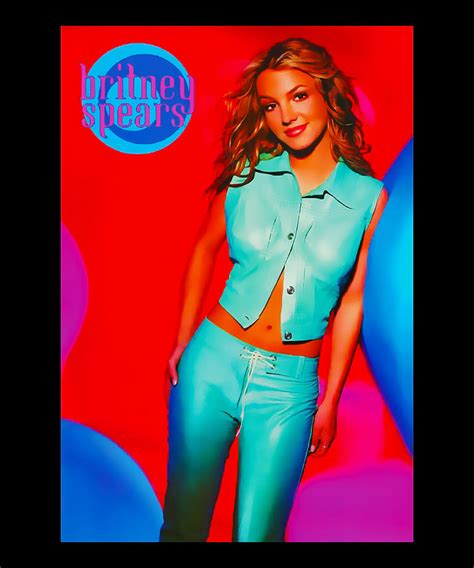 Britney Spears Poster Digital Art by Elizabeth Mara | Pixels