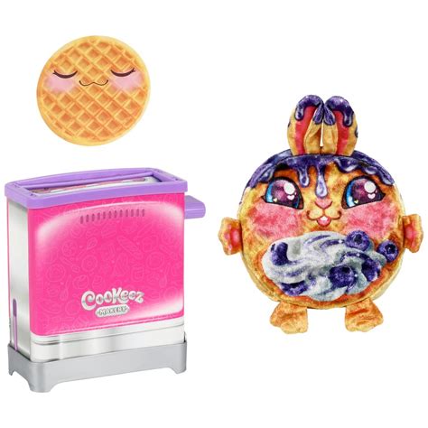Cookeez Makery Toasty Treatz Surprise Interactive Plush Playset ...