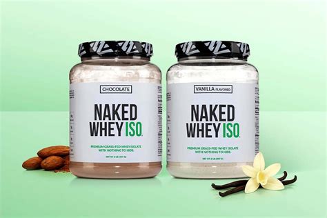 Naked Nutrition Naked Whey ISO In Chocolate And Vanilla