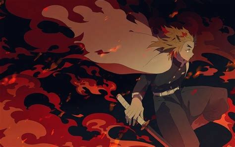 Wallpaper Rengoku Kyoujurou Demon Slayer 1280x800 Youngpumpkin