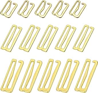 Amazon Tupalizy Ganchos de metal para brasier para coser bikini halter tops traje de baño