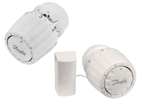 Терморегуляторы и запорные радиаторные клапаны Danfoss
