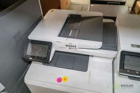 2 Hp Mfp M477fdn Color Laserjet Pro Printers Roller Auctions