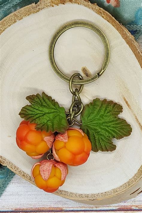 БРЕЛОК | МОРОШКА | СУВЕНИР | ПОДАРОК | ЯГОДЫ | НА СУМКУ | Keychain ...