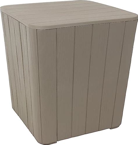 Amazon Sunnydaze Gallon Outdoor Deck Box Weather Resistant