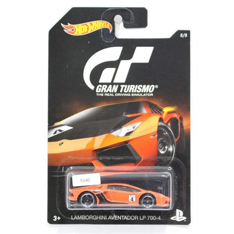 HOT WHEELS 風火輪蘭博基尼 AVENTADOR LP 700 4 橙色 GRAN TURISMO S140 蝦皮購物