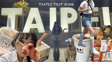 Vlog 🇹🇼대만여행🇹🇼 해외탁송썰 풉니다타이베이시먼딩아종면선삼미식당키키레스토랑예스폭지 버스투어🚌타이베이