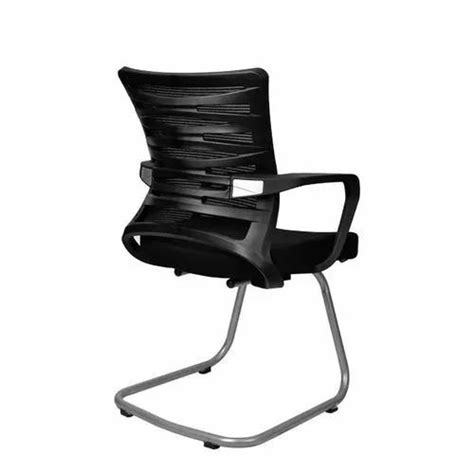 Seating Capacity 1 Seater Stainless Steel Arbiter Kaabel Visitor Chair