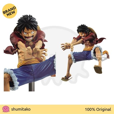 Jual One Piece Maximatic Monkey D Luffy Ii By Banpresto Shopee Indonesia