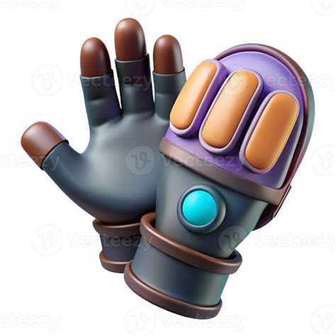 pristine modern Virtual reality gloves, haptic feedback, flexible