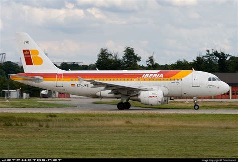 EC JVE Airbus A319 111 Iberia THPlanespotting JetPhotos