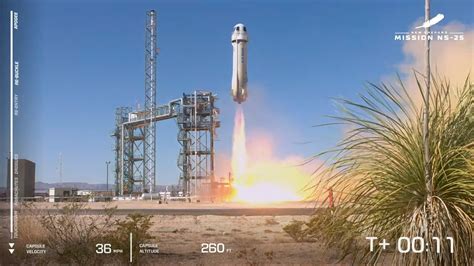 Bezos' Blue Origin launches first crew to edge of space since 2022