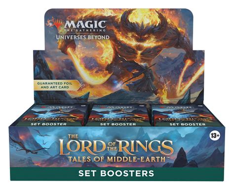 The Lord Of The Rings Tales Of Middle Earth Set Booster Display 30