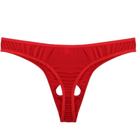 Sexy Men Lingerie Penis Hole Underwear Micro Thong Bikini Briefs G String Bikini Ebay