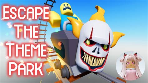 Escape The Theme Park Obby Roblox Gameplay Walkthrough No Death 4k