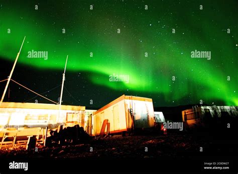 Northern Lights In Yukon Canada Stock Photo Alamy