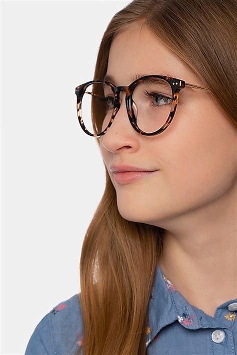 Clever Round Tortoise Full Rim Eyeglasses Eyebuydirect Canada