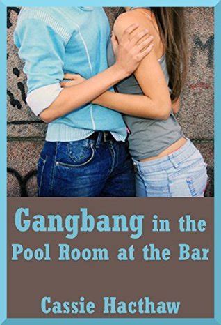 Gangbang In The Pool Room At The Bar A Group Anal Sex Erotica Story With Double Penetration By