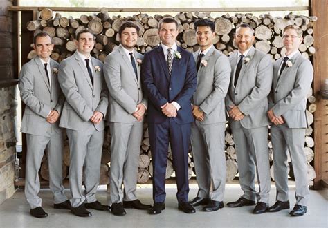 Yellow Groomsmen Attire