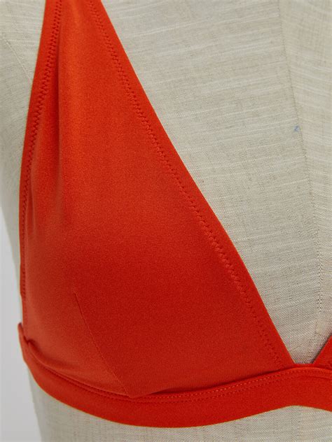 TURUNCU Kadın Askılı Düz Bikini Üst S AF Z SV LCW