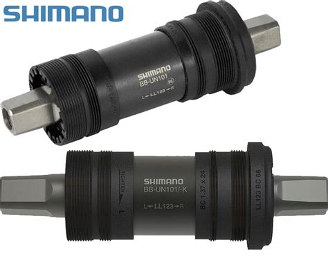 SUPORT WKŁAD SUPORTU OŚ KORBY SHIMANO BB UN101 BSA 73 122 5 MM NA