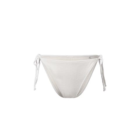 Aqva Swimwear Neutrals Nude Tortuga Bikini Bottom In White Lyst