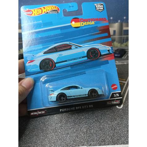 Jual Hot Wheels Premium Porsche Gt Rs Deutschland Design Porsche Gt Rs Shopee Indonesia