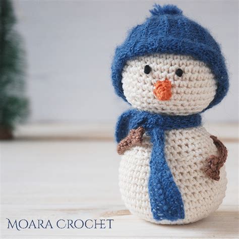 Easy Crochet Snowman Free Pattern Pdf - Printable Free Templates