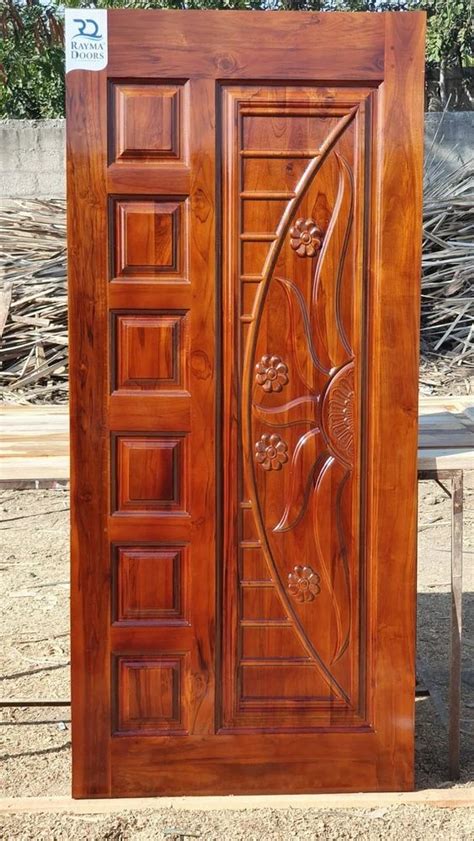 Burma Teak Wood Doors Modern Fancy Burma Teak Wood Door Latest Price