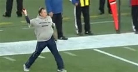 Bill Belichick is the best at throwing a challenge flag too (VIDEO)