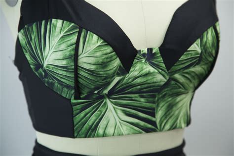 Mood DIY Free Bikini Top Sewing Template