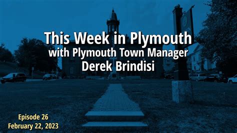 This Week In Plymouth February 22 2023 Department Of Public Works