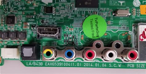 Lg 55lb5900 Uv Main Board Eax65391004 10 Ebt62841558