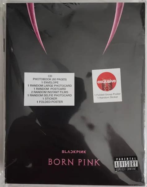 New Blackpink Born Pink Pink Version A Cd Target Exclusive Free World