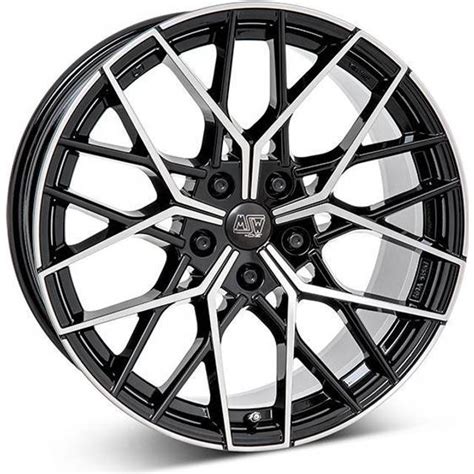 MSW 74 Gloss Black Polished 8.5x20 5/114.3 ET45 • Price
