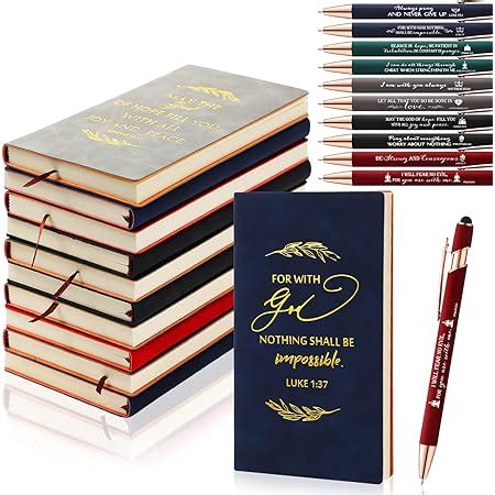 Amazon Crtiin Set Bible Verse Notebooks Christian Religious