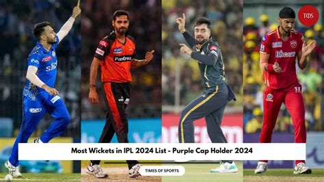 Most Wickets In Ipl List Purple Cap Holder