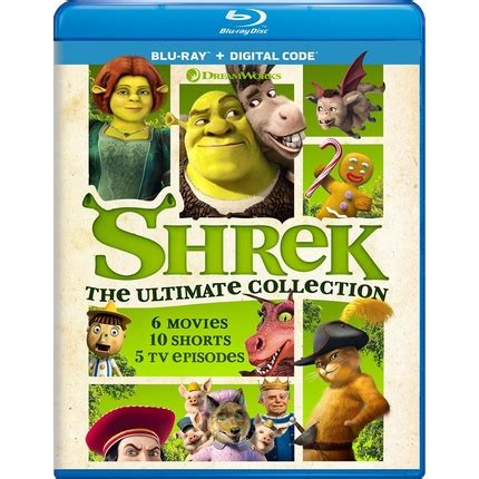 Shrek The Ultimate Collection Blu Ray Mike Myers New