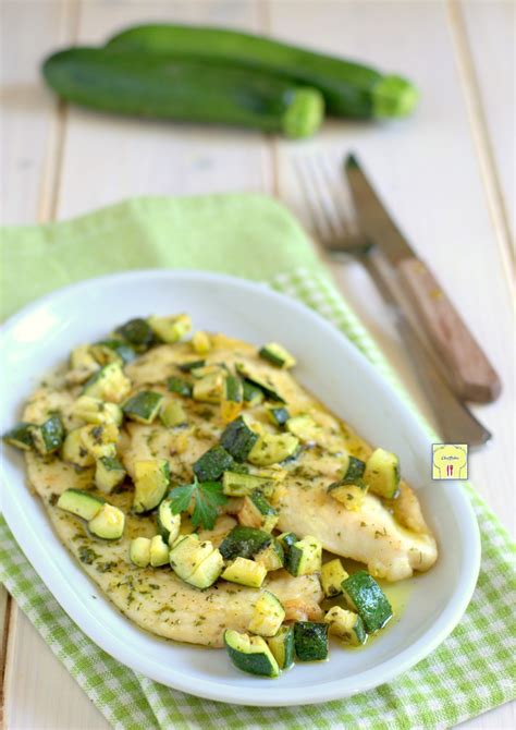 Scaloppine Di Pollo Alle Zucchine Sfizioso Secondo Piatto