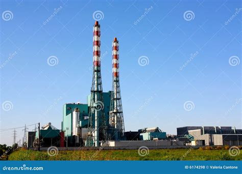 Waste To Energy Plant Stock Photo Image Of High Chimney 6174298