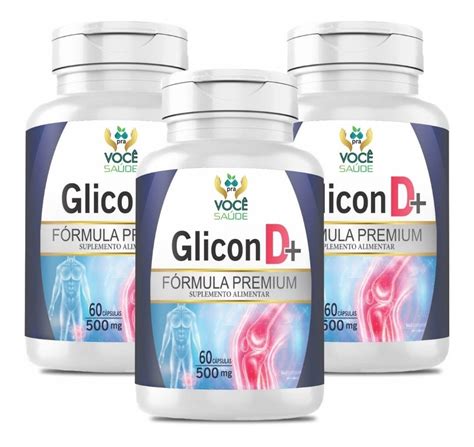 Glicon D Kit C Cps Glicosamina C Rcuma Col Geno Uc