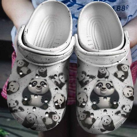 Cute Panda Shoes Clogs Gifts Birthday For Children - Footwearelite ...