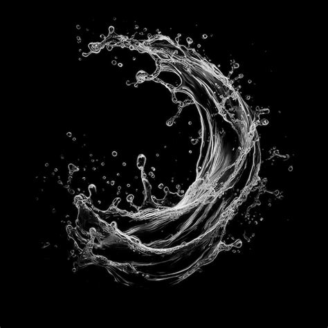 Premium Ai Image Water Drops