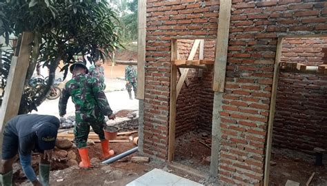 Progres Pembangunan Mck Umum Oleh Satgas Tmmd Ke Di Tambaksari