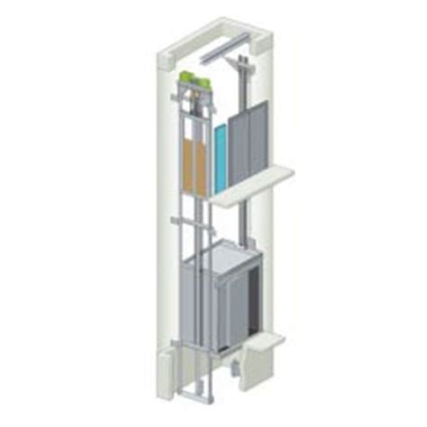 Gen Machine Roomless Otis Elevator Co Caddetails Lift Design