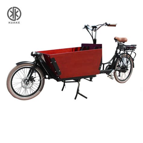 KK6002 Dutch Long John Electric Bakfiets Cargo Bike Kuake Cargo