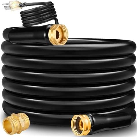 25 Ft Heated Drinking Fresh Water Hose Watering Line