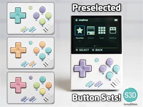 Miyoo Mini V2 V3 Custom Face Buttons Preselected Button Sets Etsy España