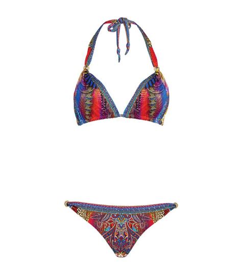 Buy Camilla Ball Psychedelica Bikini Blue At Off Editorialist